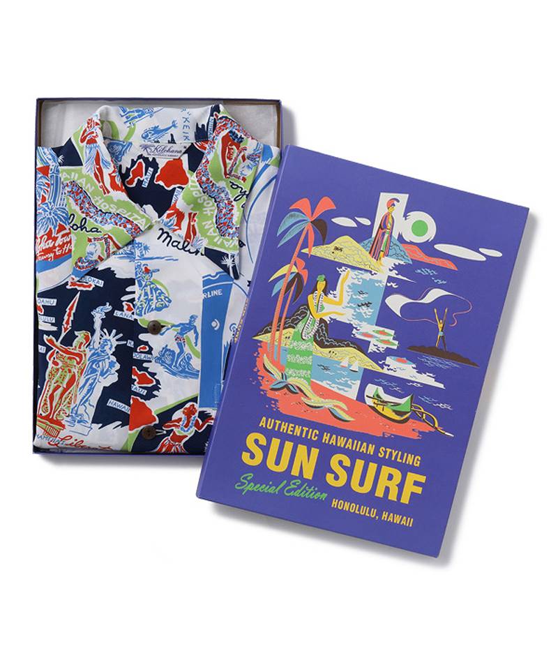 SS39061 / SUN SURF SPECIAL EDITION HAWAIIAN SHIRT “HAWAIIAN HOSPITALITY”