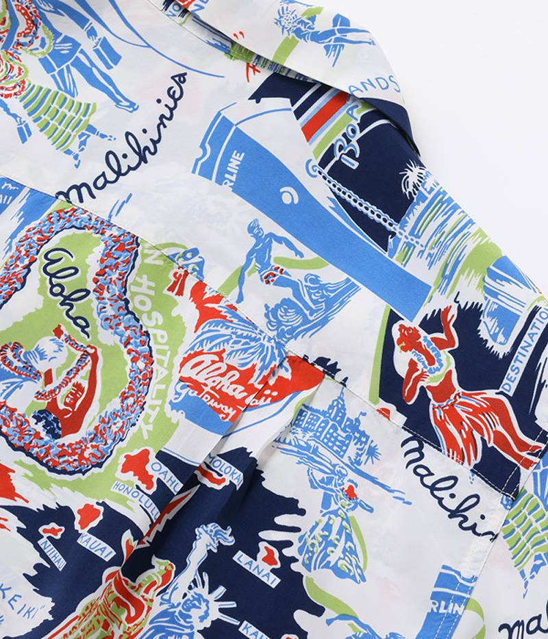 SS39061 / SUN SURF SPECIAL EDITION HAWAIIAN SHIRT “HAWAIIAN HOSPITALITY”