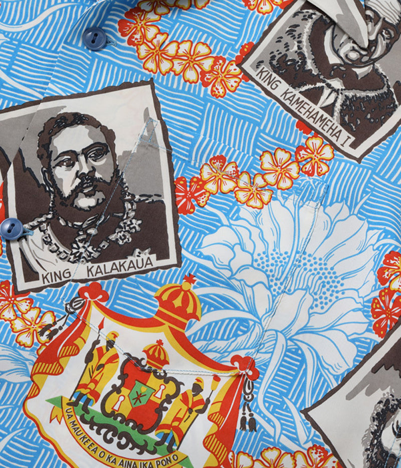 SS39101 / SUN SURF SPECIAL EDITION HAWAIIAN SHIRT "KING'S FAMILY".