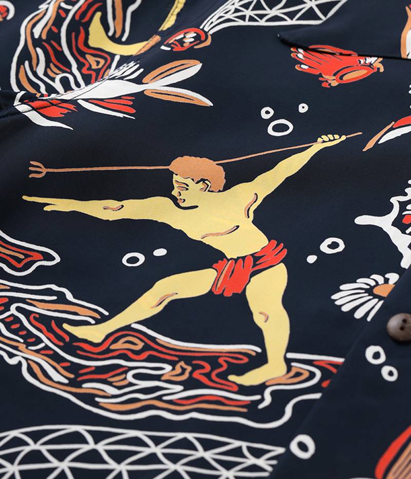 SS39134 / SUN SURF KEONI OF HAWAII “WAIKIKI REEF” by JOHN MEIGS
