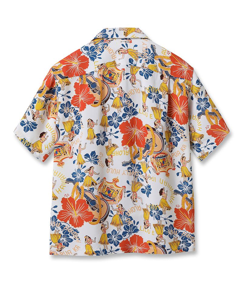 SS39213 SUNSURF RAYON HAWAIIAN SHIRT “LOVELY HULA HANDS”