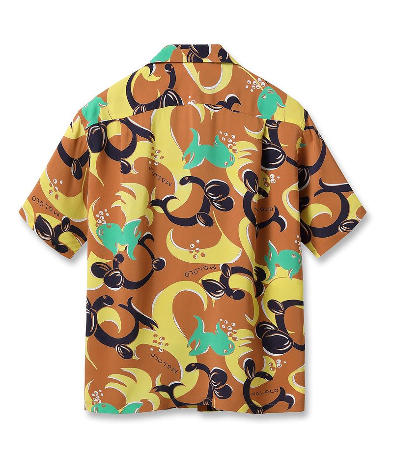 SS39228 / SUNSURF RAYON HAWAIIAN SHIRT “MALOLO HAWAII”