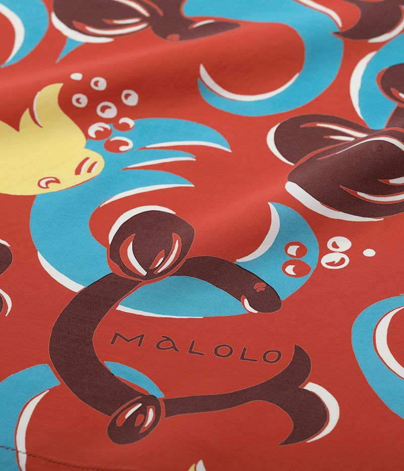 SS39228 / SUNSURF RAYON HAWAIIAN SHIRT “MALOLO HAWAII”