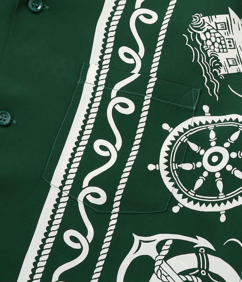 SS39230 / SUNSURF RAYON HAWAIIAN SHIRT “ALL ABOARD”