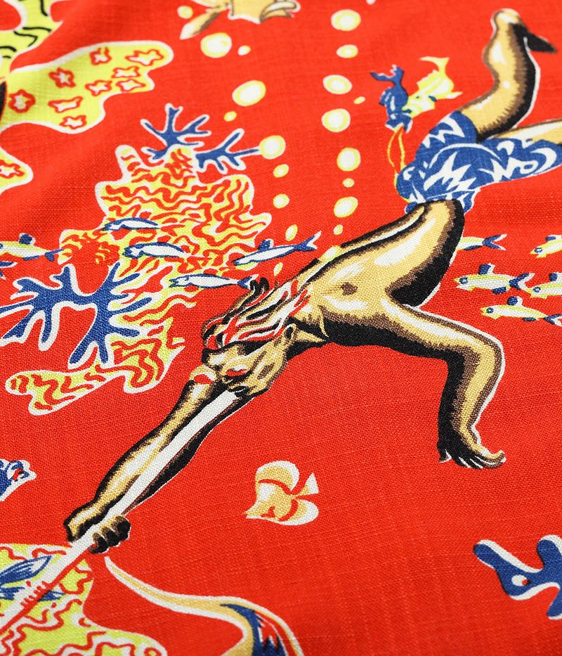 SS39275 / SUN SURF SPECIAL EDITION HAWAIIAN SHIRT “DIVER”