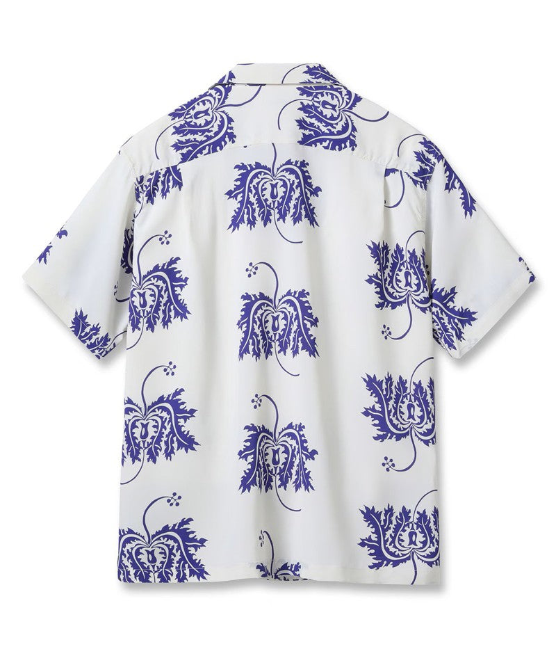 SS39412 / SUNSURF RAYON HAWAIIAN SHIRT “CORAL HIBISCUS”
