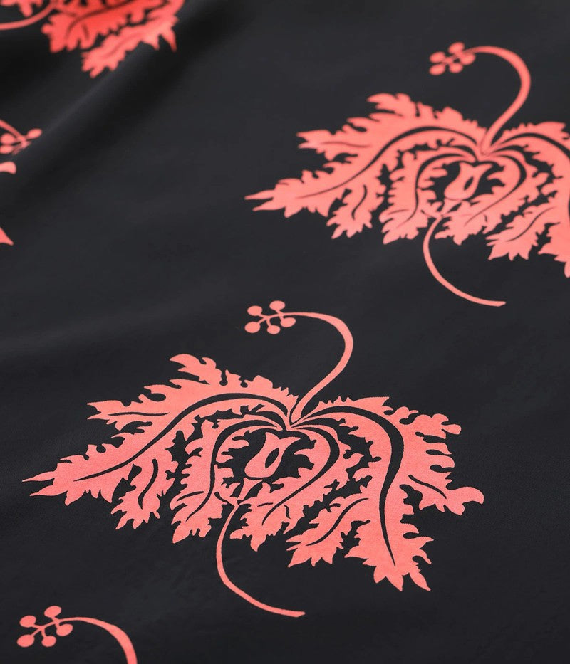 SS39412 / SUNSURF RAYON HAWAIIAN SHIRT “CORAL HIBISCUS”