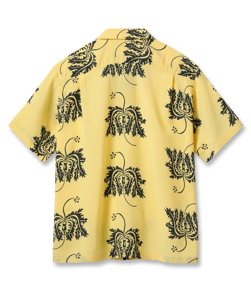 SS39412 / SUNSURF RAYON HAWAIIAN SHIRT “CORAL HIBISCUS”