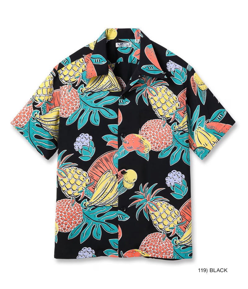 SS39415 / SUNSURF RAYON HAWAIIAN SHIRT “TROPICAL FRUITS”