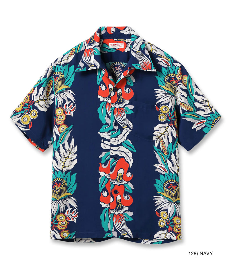 SS39416 / SUNSURF RAYON HAWAIIAN SHIRT “PARADISE FLOWER”