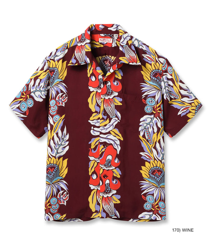 SS39416 / SUNSURF RAYON HAWAIIAN SHIRT “PARADISE FLOWER”