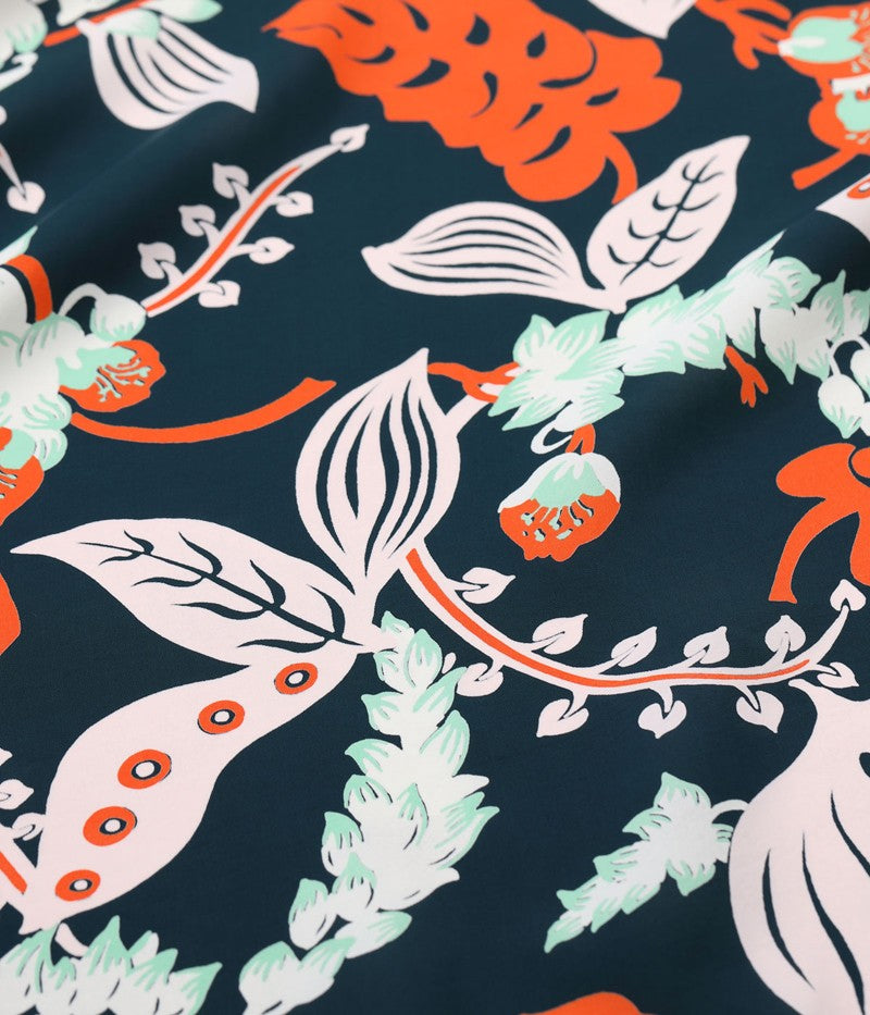 SS39423 / SUNSURF RAYON HAWAIIAN SHIRT “SHELL GINGER”