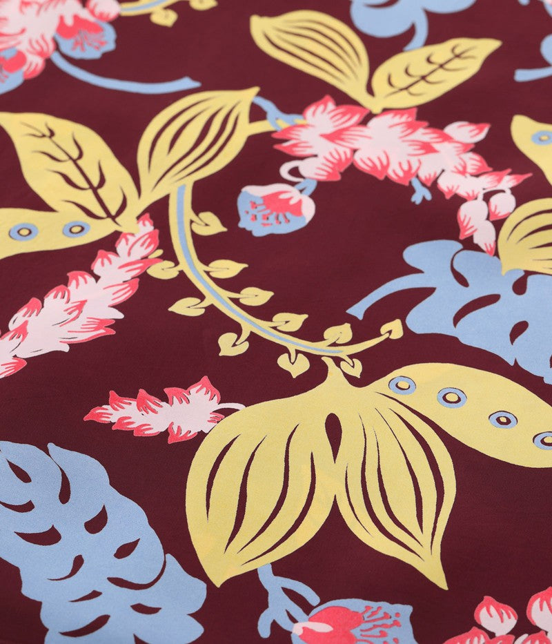 SS39423 / SUNSURF RAYON HAWAIIAN SHIRT “SHELL GINGER”