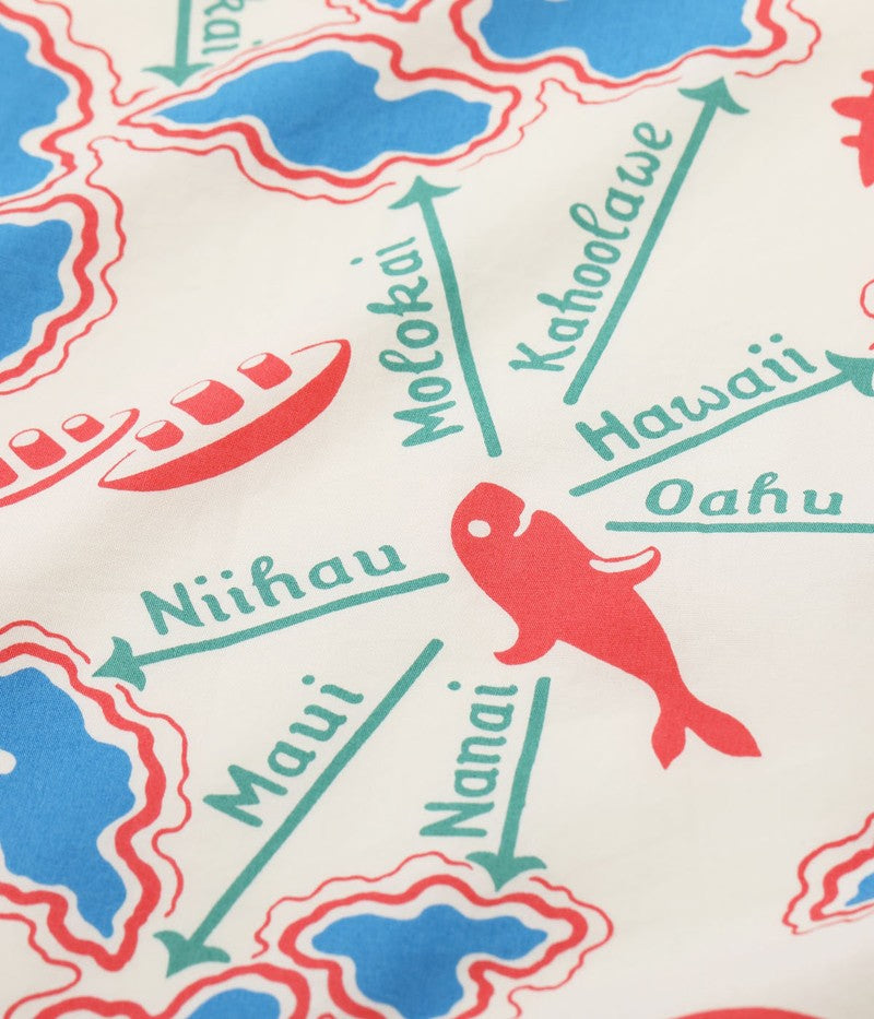 SS39505 / SUNSURF COTTON BROAD OPEN SHIRT “ROUND TRIP”