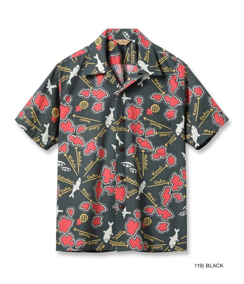 SS39505 / SUNSURF COTTON BROAD OPEN SHIRT “ROUND TRIP”