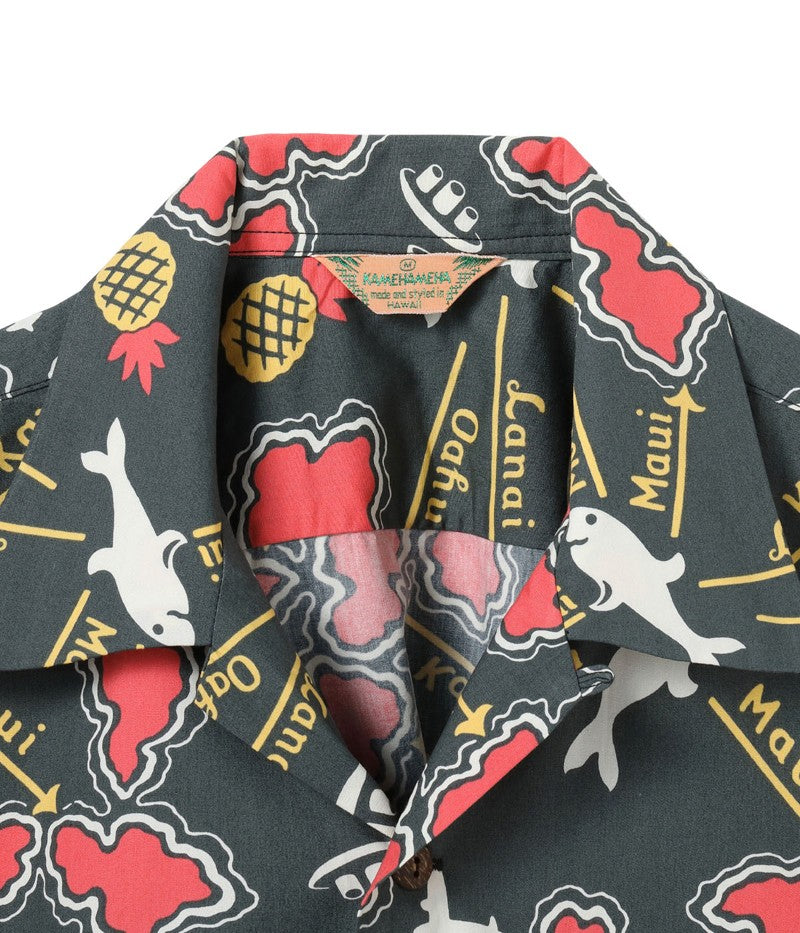 SS39505 / SUNSURF COTTON BROAD OPEN SHIRT “ROUND TRIP”