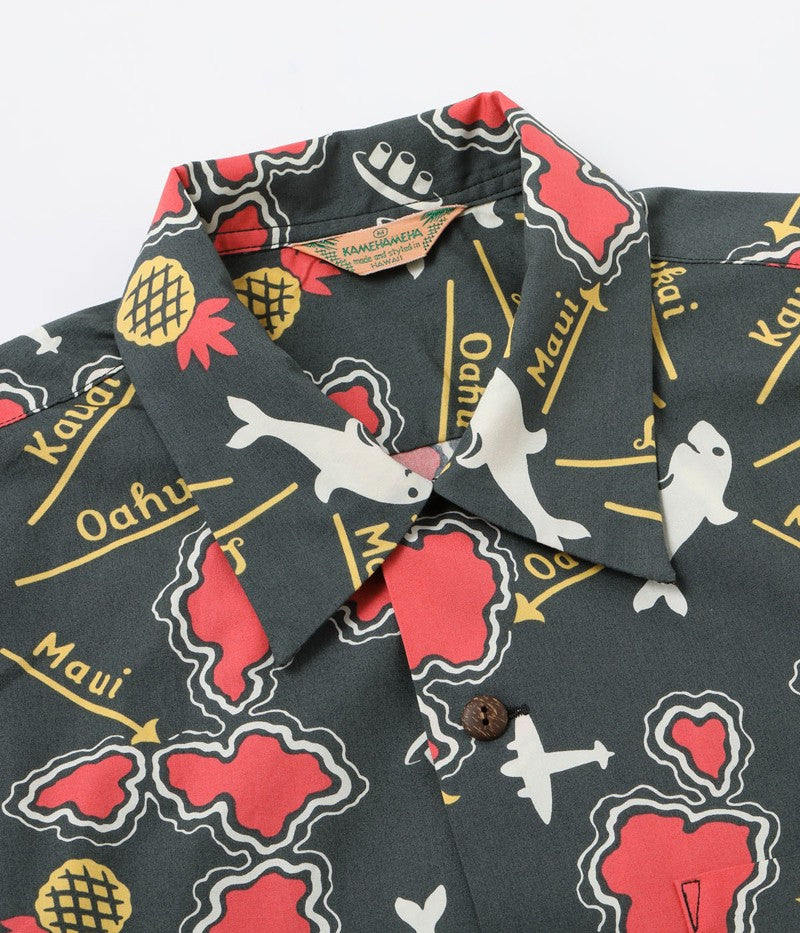 SS39505 / SUNSURF COTTON BROAD OPEN SHIRT “ROUND TRIP”