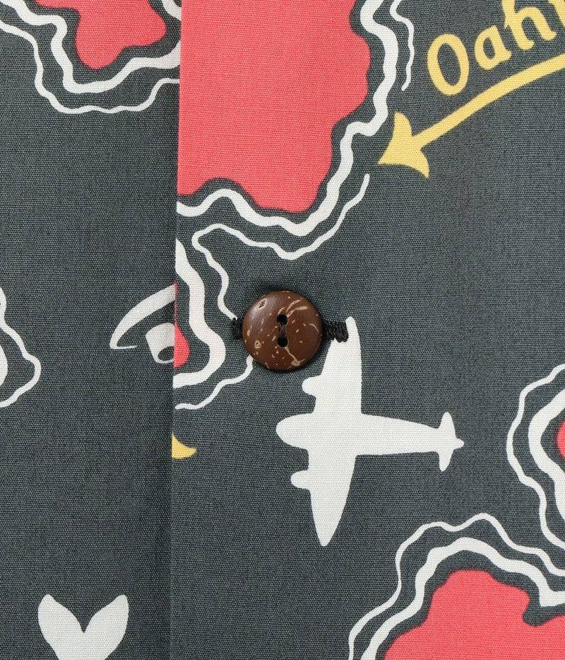 SS39505 / SUNSURF COTTON BROAD OPEN SHIRT “ROUND TRIP”