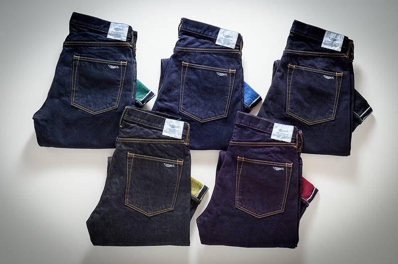 TDP001 / TENRYO DENIM Color Revolution Jeans Regular Straight