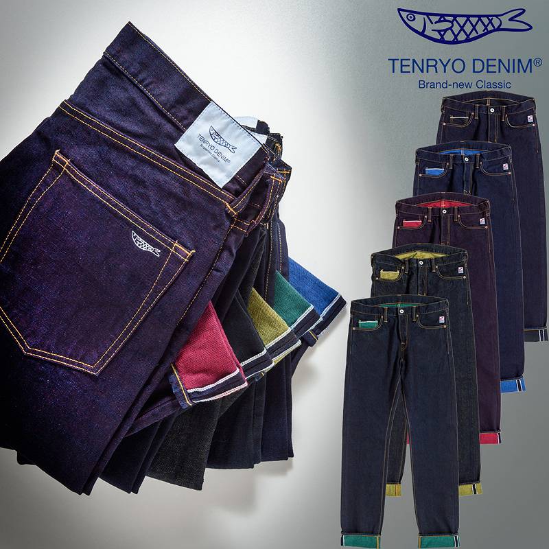 TDP002 / TENRYO DENIM Color Revolution Jeans Slim Straight