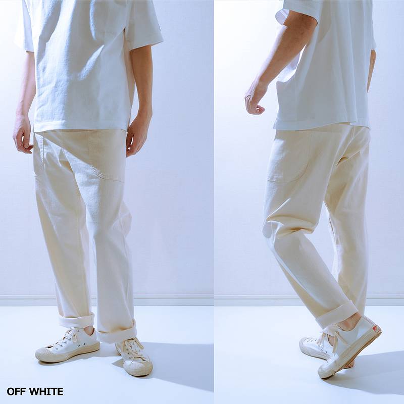 TDP2303 / TENRYO DENIM WIDE EASY PANTS