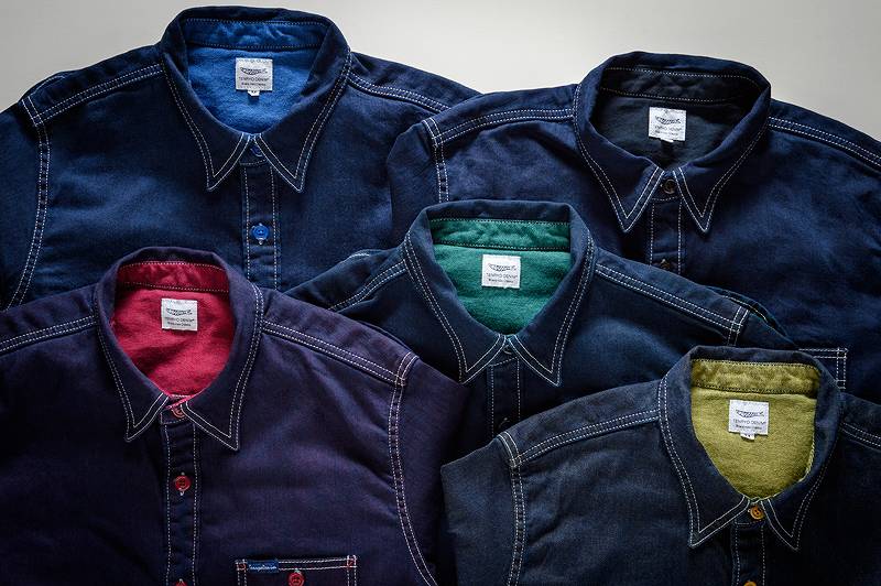 TDS2301 / TENRYO DENIM Color Revolution Stretch Denim Shirt