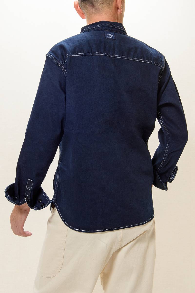 TDS2301 / TENRYO DENIM Color Revolution Stretch Denim Shirt