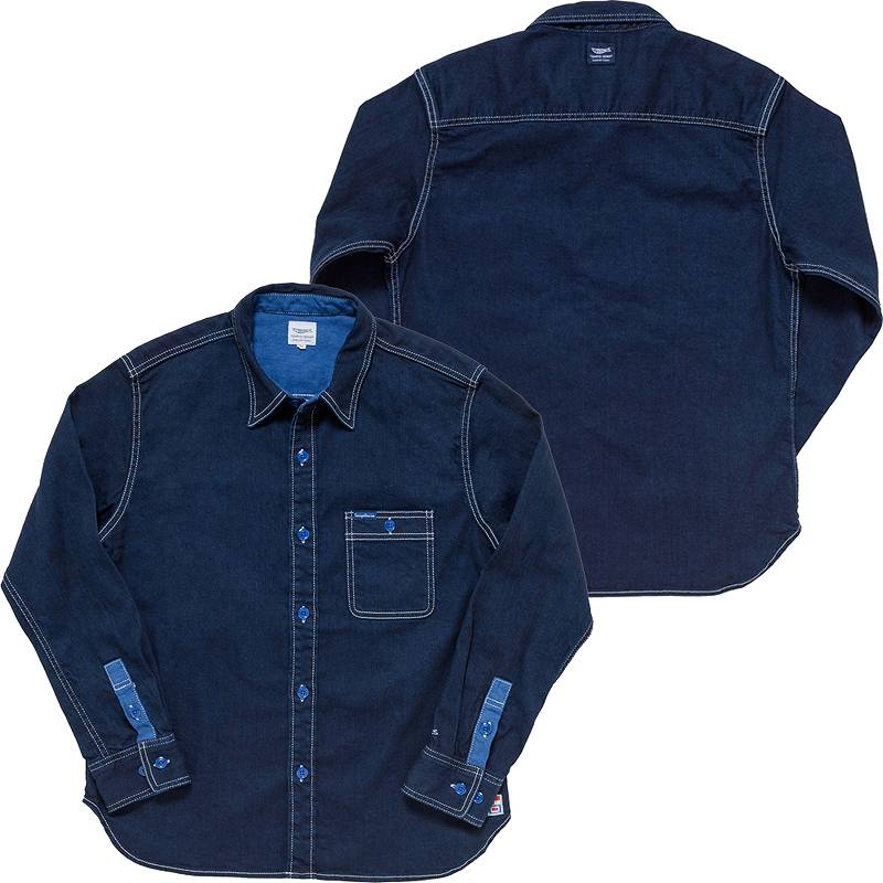 TDS2301 / TENRYO DENIM Color Revolution Stretch Denim Shirt