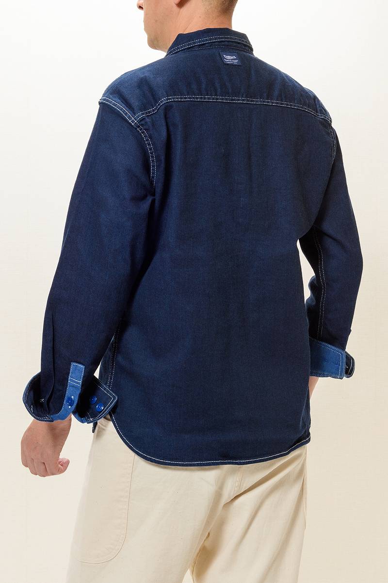 TDS2301 / TENRYO DENIM Color Revolution Stretch Denim Shirt