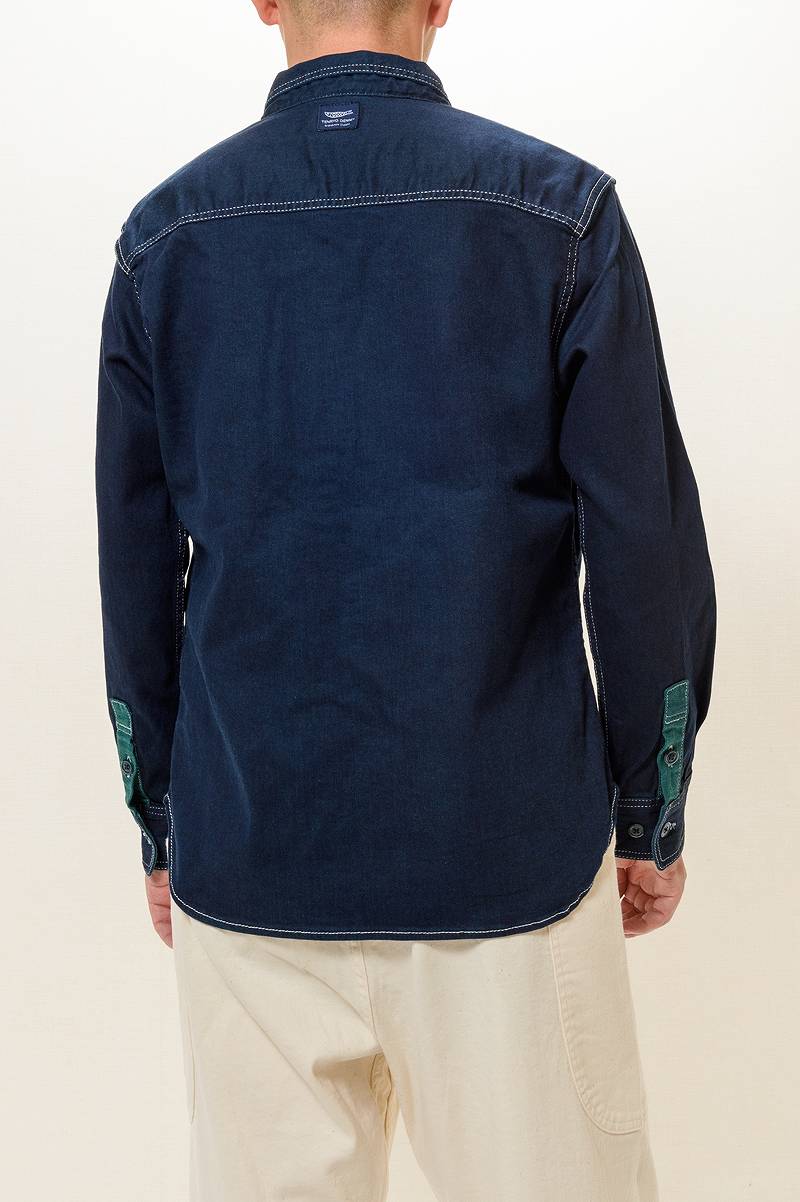 TDS2301 / TENRYO DENIM Color Revolution Stretch Denim Shirt