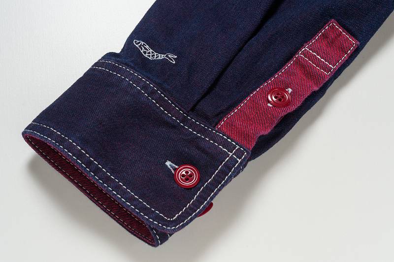 TDS2301 / TENRYO DENIM Color Revolution Stretch Denim Shirt