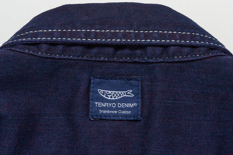 TDS2301 / TENRYO DENIM Color Revolution Stretch Denim Shirt