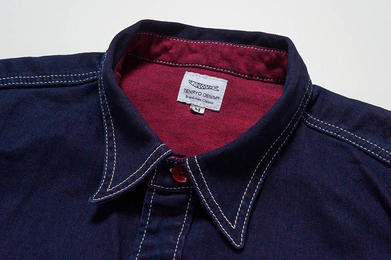 TDS2301 / TENRYO DENIM Color Revolution Stretch Denim Shirt