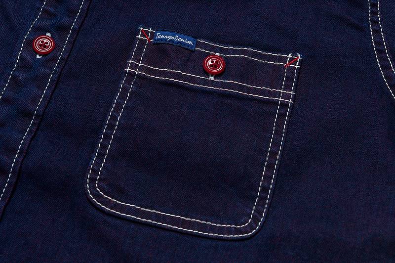 TDS2301 / TENRYO DENIM Color Revolution Stretch Denim Shirt