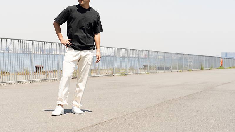 TDT001 / TENRYO DENIM Relax T-Shirt Plane