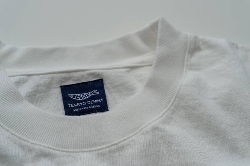 TDT002 / TENRYO DENIM Relax T-Shirt Border