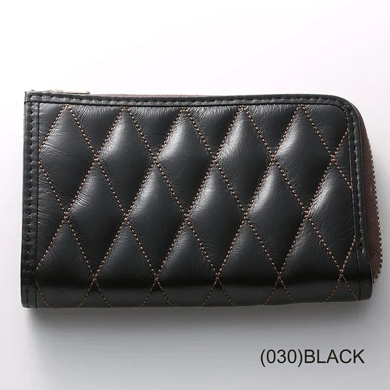 TMA2420 / TOYS McCOY LEATHER QUILTED SHORT WALLET
