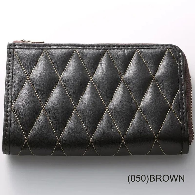 TMA2420 / TOYS McCOY LEATHER QUILTED SHORT WALLET