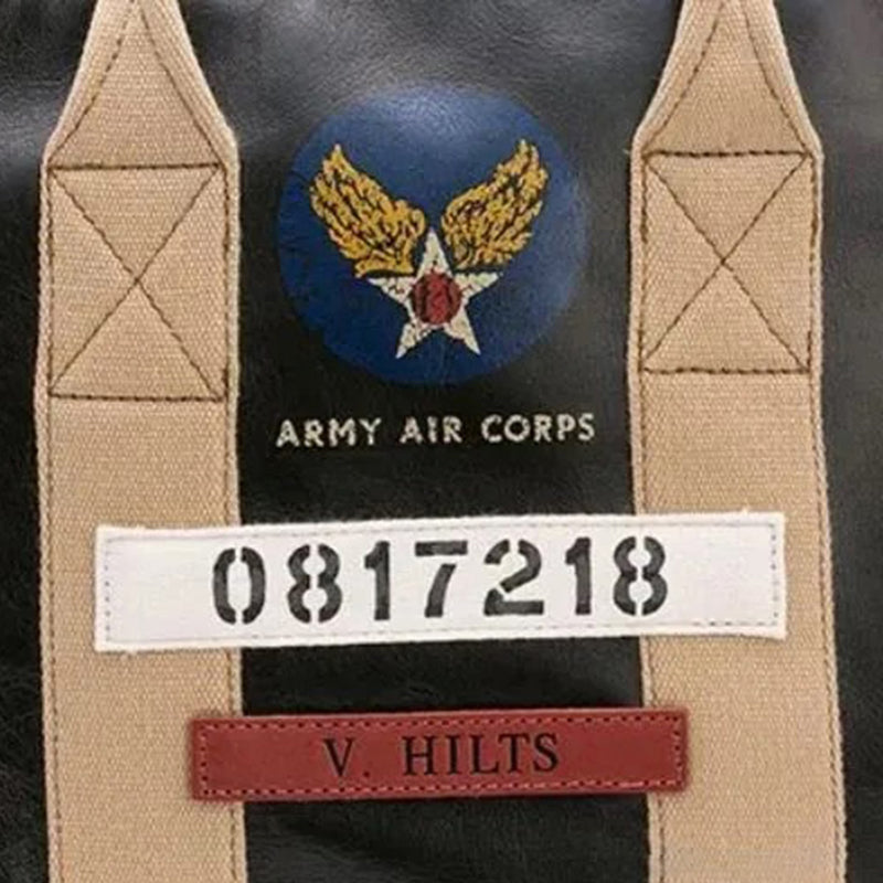 TMA2409 / TOYS McCOY LEATHER AVIATOR'S KIT BAG "V.HILTS"