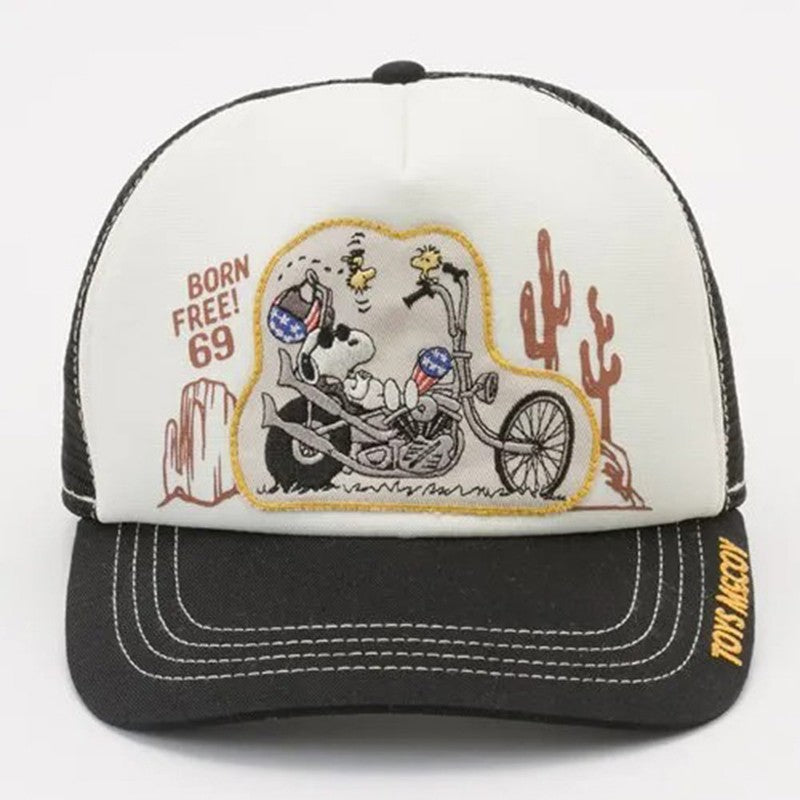 TMA2502 / TOYS McCOY MESH CAP SNOOPY " BORN FREE! 69 "