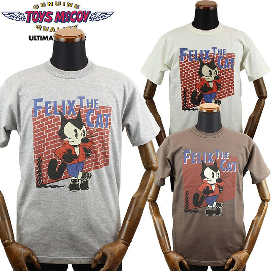 TMC2301 / TOYS McCOY FELIX THE CAT TEE “RED JACKET & RALLY CAT”