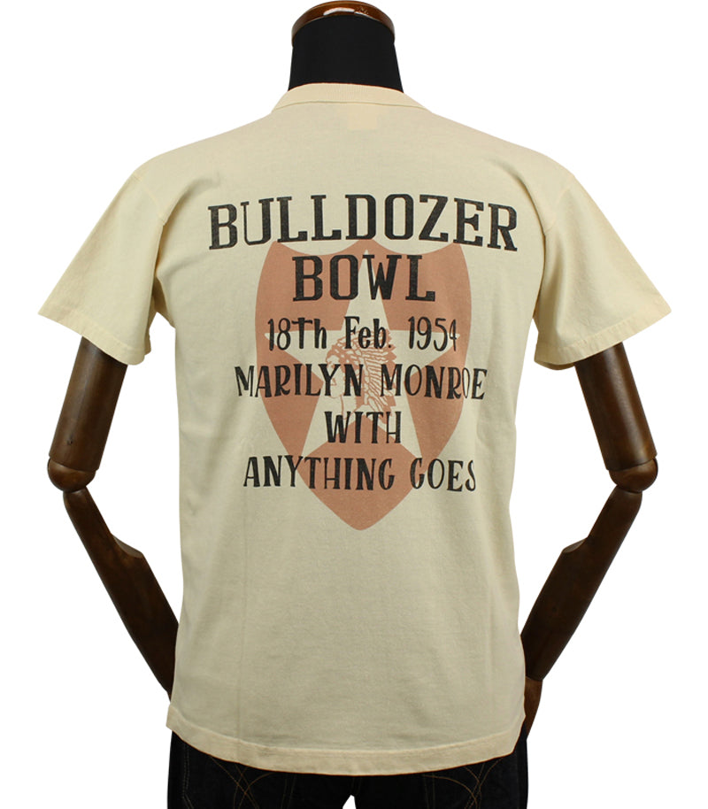 TMC2309 / TOYS McCOY MARILYN MONROE TEE " BULLDOZER BOWL "