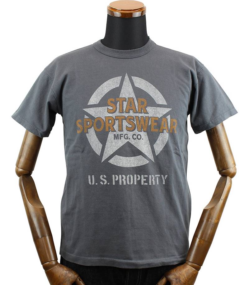 TMC2324 / TOYS McCOY MILITARY TEE SHIRT " STAR SPORTSWEAR MFG.CO. "