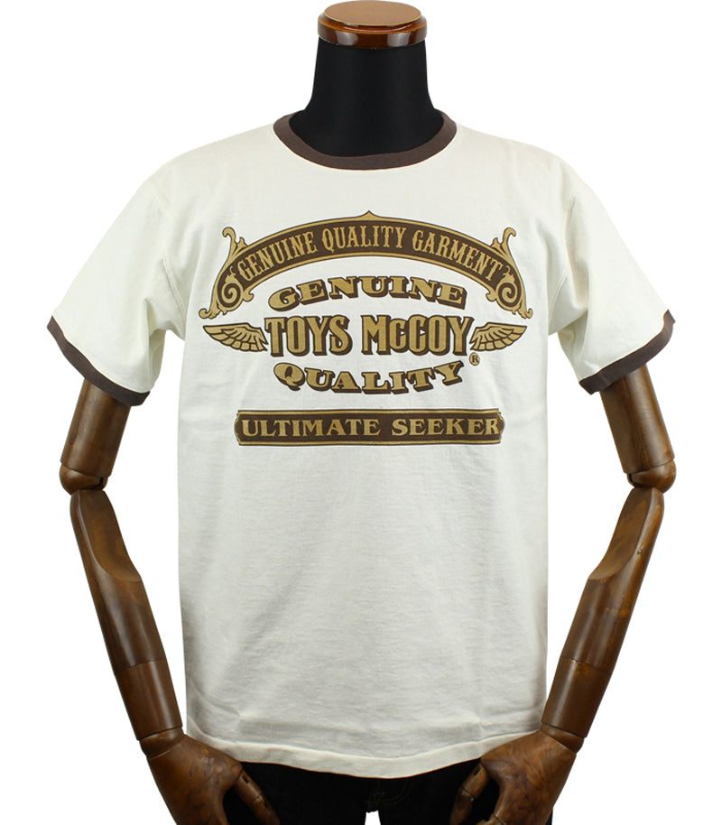 TMC2334 / TOYS McCOY JOHNNY RINGER TEE " TOYS McCOY CLASSIC BRAND SIGN "