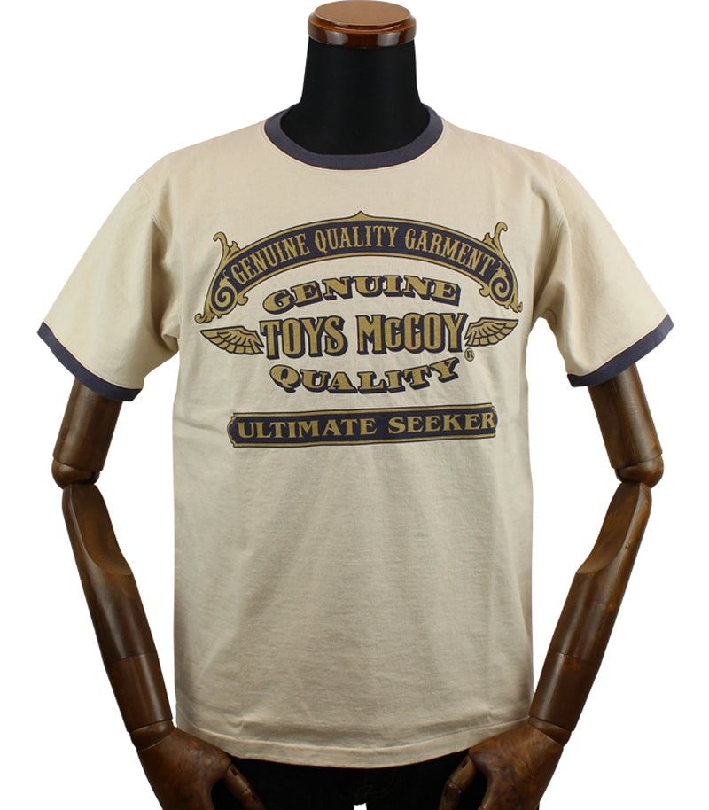 TMC2334 / TOYS McCOY JOHNNY RINGER TEE " TOYS McCOY CLASSIC BRAND SIGN "