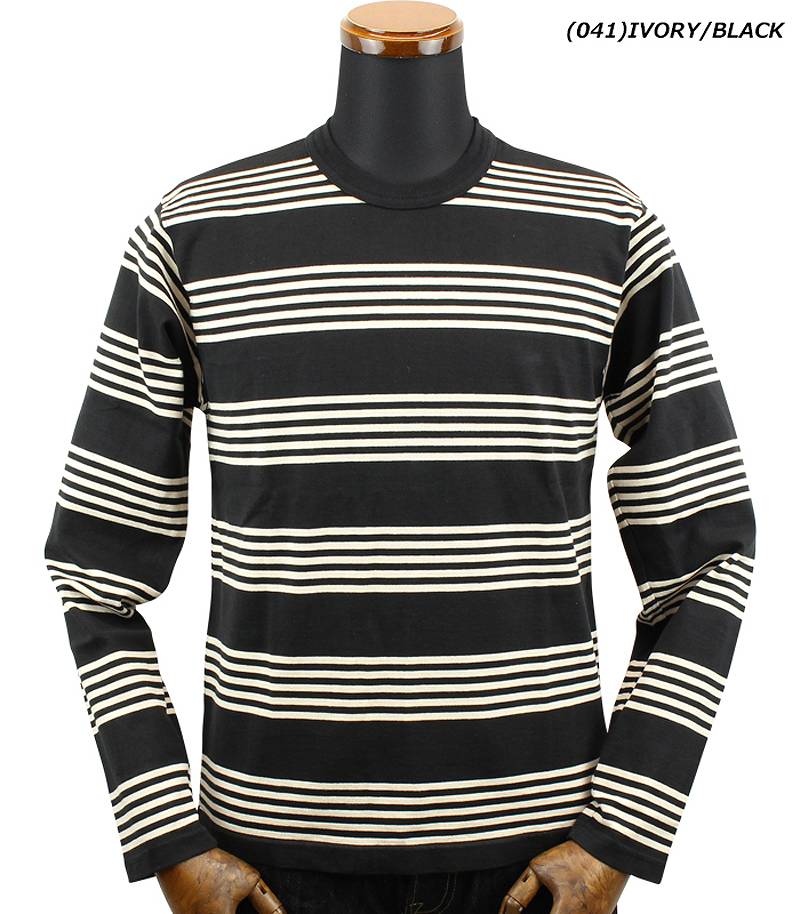 TMC2354 / TOYS McCOY MULTI BORDERED LONG SLEEVE TEE