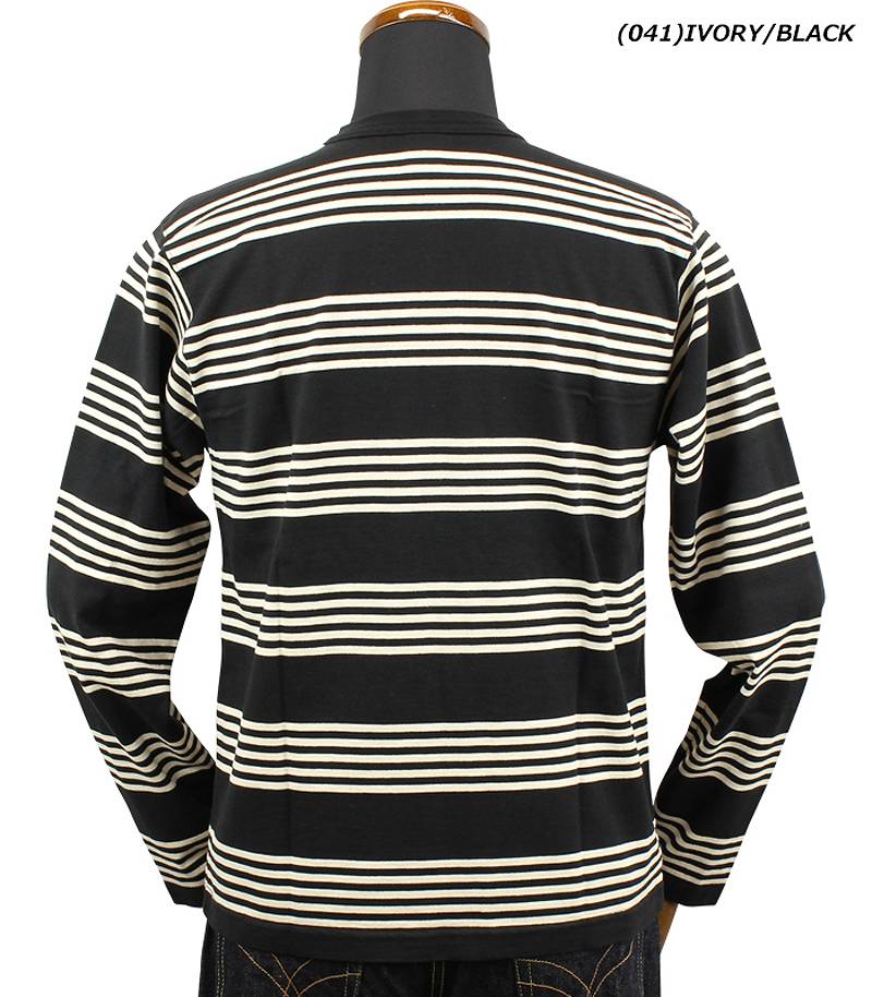 TMC2354 / TOYS McCOY MULTI BORDERED LONG SLEEVE TEE