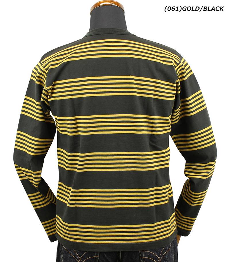 TMC2354 / TOYS McCOY MULTI BORDERED LONG SLEEVE TEE