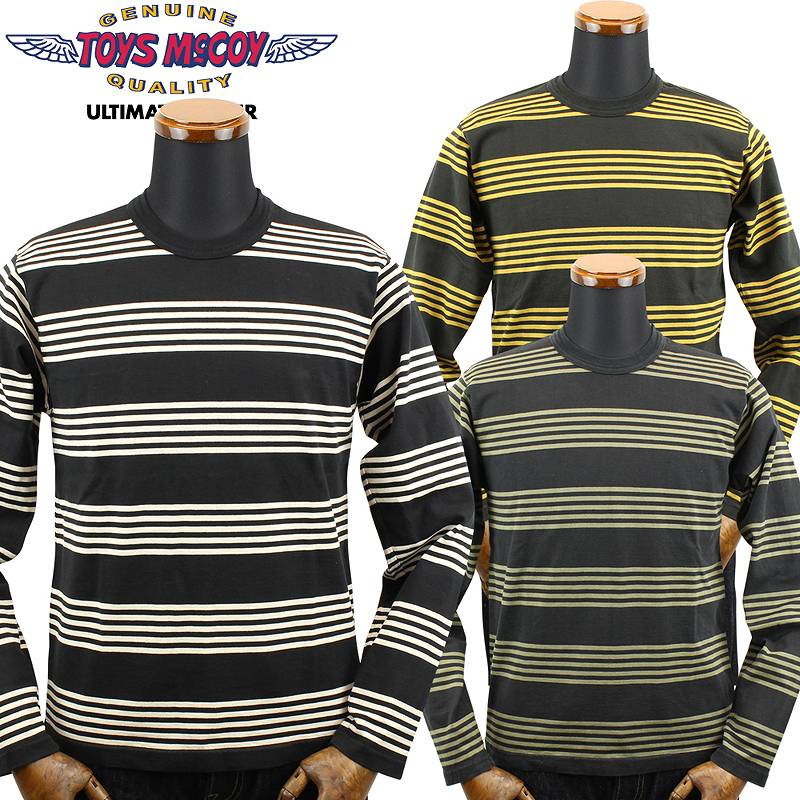 TMC2354 / TOYS McCOY MULTI BORDERED LONG SLEEVE TEE