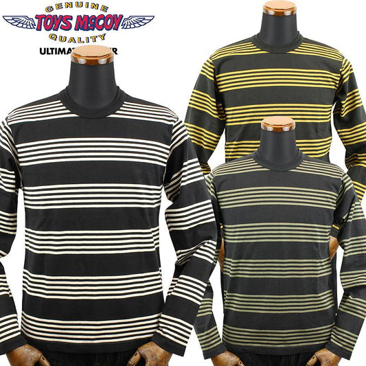 TMC2354 / TOYS McCOY MULTI BORDERED LONG SLEEVE TEE